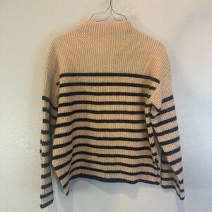 Rails Claudia stripped Wool Cashmere Sweater M